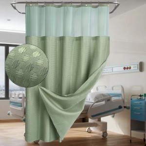 ESUN Polyester Plain Fabric Hospital Curtain