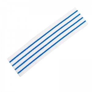 Blue Stripe Microfiber Disposable Mop Pad