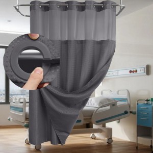 ESUN Polyester Plain Fabric Hospital Curtain