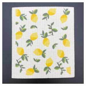 Esun Printed Compostable Swedish Sponge Cloth