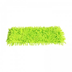 Microfiber Chenille Flat Floor Cleaning Mop Pads With Pocket