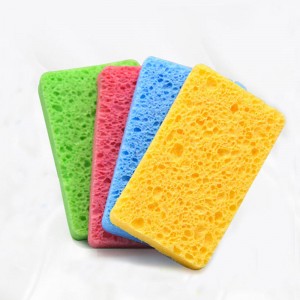 Esun Eco Friendly Biodegradable Multicolor Compressed Cellulose Sponge