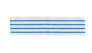 Blue Stripe Microfiber Disposable Mop Pad