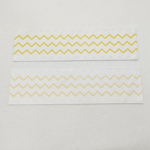 Esun Customizable Disposable Microfiber Mop Pads With Yellow Lines